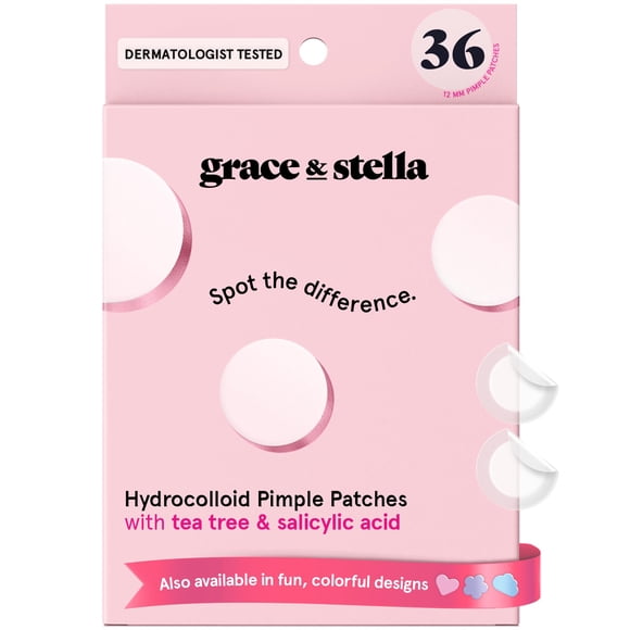 Parches para granos grace & stella Hydrocolloid, 36 unidades