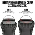 thumbnail image 3 of Repuesto de asiento para Herman Miller Classic Aeron Talla B Mediana, 3 of 5