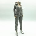 thumbnail image 3 of Suéter con Capucha Hugo Trajes de figuras de acción femeninas gris, 3 of 10