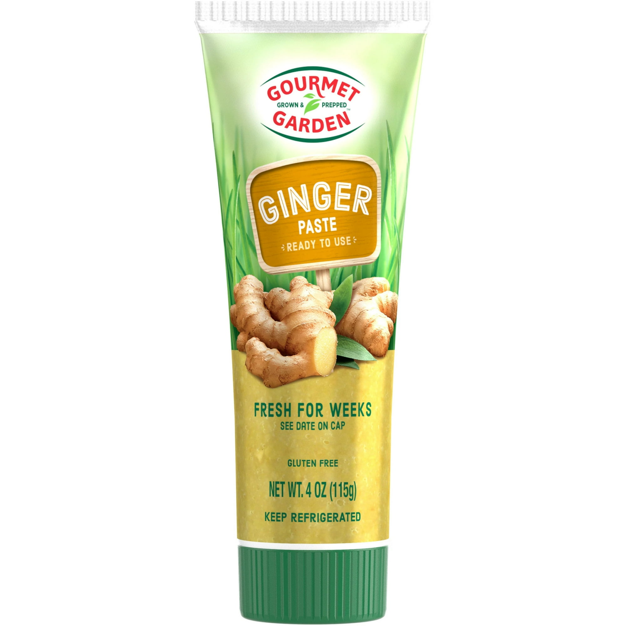 Gourmet Garden Gluten Free Ginger Stir-in Paste, 4.0 oz Tube