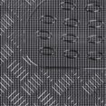 thumbnail image 4 of Alfombrillas universales para coche de 4 piezas (antracita) - Diseño metálico - Resistentes para todo tipo de clima con respaldo de goma RV, 4 of 5