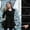Black, variant on Sentmoon Heavyweight Long-length Down Coat Wool Regular Jackets for Women,Casual Fashion Winter Jackets for Women Classic Fit Coats Khaki XXXXXL Up to 50% off
