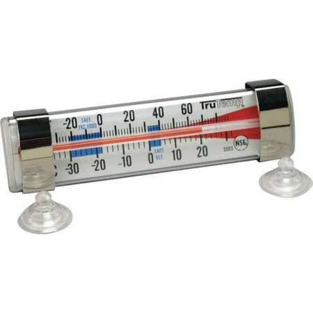 TAYLOR 3503 Refrigerator Freezer Thermometer,SS