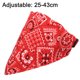 thumbnail image 2 of Capota para perro con hebilla ajustable, capota triangulo cumpleaños perro MFZFUKR CPB-US-YY842-3, 2 of 5