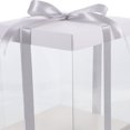 thumbnail image 6 of Raindrops 5pcs Clear Cake Carrier Cake Box Baking Packing Box Birthday Cake Box for Party, 6 of 6