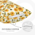 Classical Cute Sunflower NO.101 Throw Pillow Covers 16" x 24