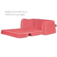 thumbnail image 2 of P'kolino Little Reader Children's Sofa, Coral Fabric, 2 of 5