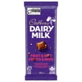 thumbnail image 1 of CADBURY DAIRY MILK, Fruit & Nut Chocolate Bar, CADBURY DAIRY MILK Milk Chocolate with Raisins and Chopped Almonds, 180g, 1 of 8