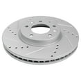thumbnail image 5 of TRQ Front Performance Brake Pad & Rotor Kit Brake Pads Brake Rotors Set Semi-Metallic Premium G-Coated Fits Select 2007-2012 Mazda CX-7, 5 of 6