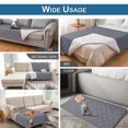 thumbnail image 7 of Rosnek Waterproof Quilted Sofa Cover Couch Cover Non Slip Furniture Protector Slipcover for Dogs, Children, Pets, Gray, 30"x 70", 7 of 7
