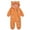 Orange, variant on Disney Winnie the Pooh Newborn Baby Boys Zip Up Coverall Yellow Newborn