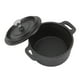 thumbnail image 4 of Olla Para Horno Holandés Con Tapa Y Asas Dobles Multifuncional Hierro Fundido Precurado Sartén Olla De Cocina Para Hornear Pan Guisar Freír Inducción Distribución De Calor, 4 of 7