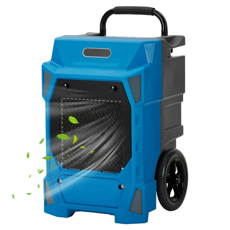 

Commercial Dehumidifier Portable Industrial Dehumidifier for Home Basement Garages Job Site with Handle & Wheels and 16.4 Ft Drain Hose 24Timer Auto Defrost (230 Pints)