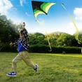 thumbnail image 7 of Joyfy Large Delta Kite Gradient, Easy to Fly for Kids and Adults, Large Beach Kite with 328 ft String for Outdoor Games and Activities, 7 of 7