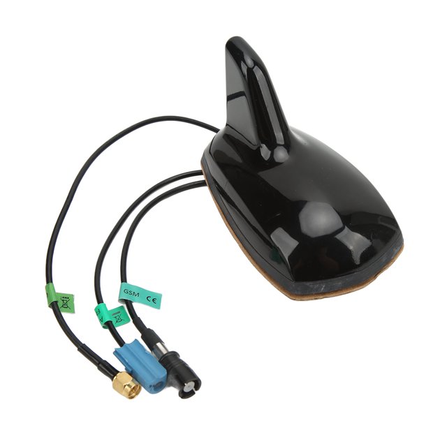 DAB Car Antenna, DC12V AM GPS GSM Noise Reduction Shark Fin Antenna Universal Stable Signal For Boats Trucks ANGGREK DAB Radio Antenna