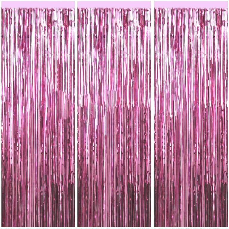 Tinsel Fringe Rainbow Coloured Curtain Photography Backdrop - Prop