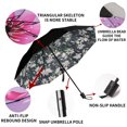 thumbnail image 3 of Ptlom Portable UV Protection Sunshade Sunshade Rainproof Windproof Men's Women's Adult Folding Umbrella with Pattern, 3 of 8