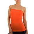 thumbnail image 4 of 2-Pack Women Sleeveless Strapless Tube Top Long Bandeau Basic Summer Shirts, 4 of 4