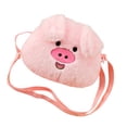 thumbnail image 2 of Linda bolsa de cuerpo cruzado en forma de animal para niños adultos para la fiesta de la calle comercial de regalos Cerdito, 2 of 8