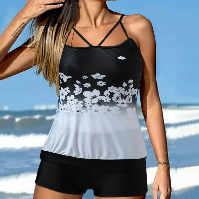 Ladies swimwear store shorts set