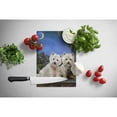 thumbnail image 2 of Carolines Treasures PPP3122LCB Westie Moonlight Stroll Glass Cutting Board Large, 12H x 16W, multicolor, 2 of 2