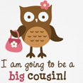 thumbnail image 3 of CafePress - Big Cousin To Be Mod Owl Classic Thong - Women's Sexy Novelty Thong Panties Underwear, 3 of 4