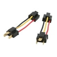 thumbnail image 2 of Headlight Socket Converter, 2pcs Eco Friendly Portable Headlight Adapter Plug  For Car, 2 of 8