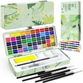 thumbnail image 1 of Set de Pinturas Acuarelas Caliart 168 Colores con Pinceles, 1 of 6
