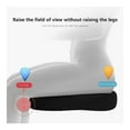 thumbnail image 5 of Adult Booster Car Seat Cushion, Car Seat Driver Height Boosts Mat, Non-Slip Auto Booster Seat Cushion, Wedge Memories Foam Pad for Driving Seat, 16.73*Inch, 5 of 6