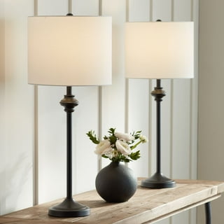 Black buffet lamp sale shades