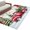 red, variant on Area Rug for Living Room, Red Christmas Non-Slip Indoor Large Carpet for Bedroom/Dining Room, Truck Birds Xmas Tree Snowflake Wooden Washable Low-Profile Rectangle Floor Runner Rugs - 4 x 6 Ft