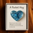 thumbnail image 4 of Heart-Shaped Hummingbird Pocket Hug, Mini Acrylic Hug Token with Encouragement Card, Cute Gift for Friends & Family, Perfect for Christmas & Special Occasions, 4 of 9