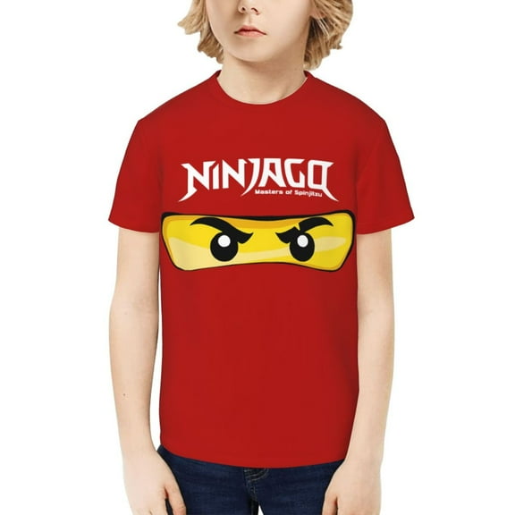 Ninjago Kids T-Shirt 3d Printed Graphic T-Shirts Boys And Girls Short Sleeve Shirts For Youth Kids X-Small