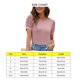 thumbnail image 3 of Camiseta De Verano, Transpirable, Suave, Delgada, Ajustada, Elegante, Mangas Abullonadas, Camisa Informal Para Mujer Para El Hogar, Para La Playa, Para La Oficina, 3 of 6