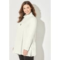thumbnail image 3 of Catherines Women's Plus Size Anywear Turtleneck Swing Top, 3 of 4