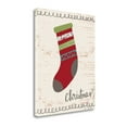 thumbnail image 2 of Tangletown Fine Art ''Christmas Stocking'' By Katie Doucette Graphic Art Print on Canvas, 2 of 3