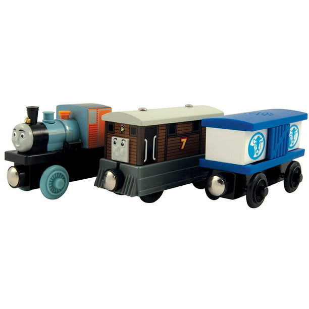 Toby wooden train