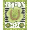thumbnail image 2 of Shamp, Cindy 26x31 White Modern Wood Framed Museum Art Print Titled - Luck of the Irish, 2 of 4