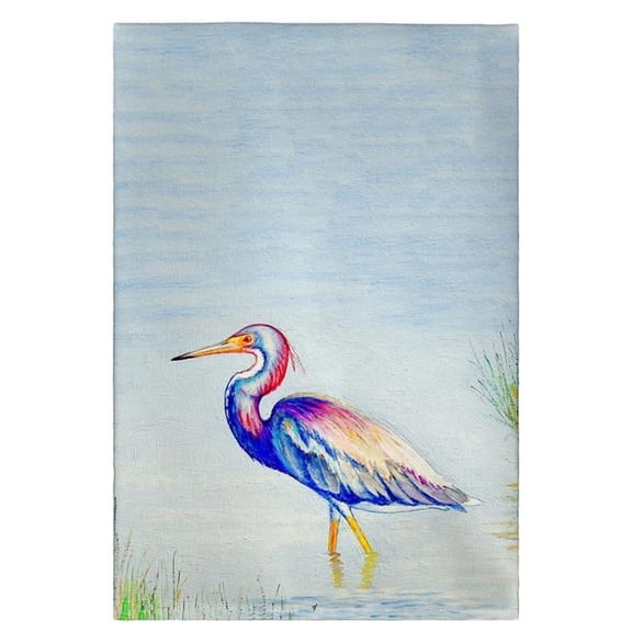 Betsy Drake GT756 Tri-Colored Heron Guest Towel
