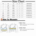 thumbnail image 3 of SDNall Womans Printing Gathered Together Large Size Daily Bra Underwear No Rims, 3 of 9