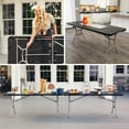 thumbnail image 6 of Lifetime 6 Foot Rectangle Fold-In-Half Table, Indoor/Outdoor, Light Commercial Grade, Black (80788), 6 of 13