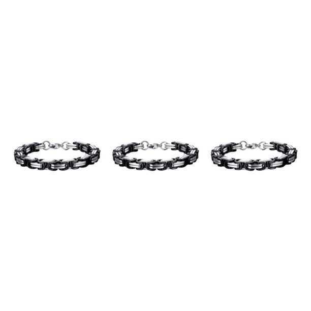 Minnieouse collar de metal universal para diferentes estilos de moda collar de cadena de bordillo collares ancho elegante intersticial negro Type1 NO1