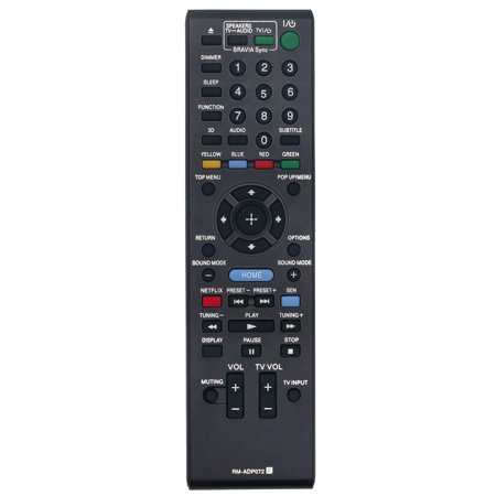 New RM-ADP072 Replace Remote for Sony Blu-ray DVD BDV-E190 BDV-E490 BDV-N790W