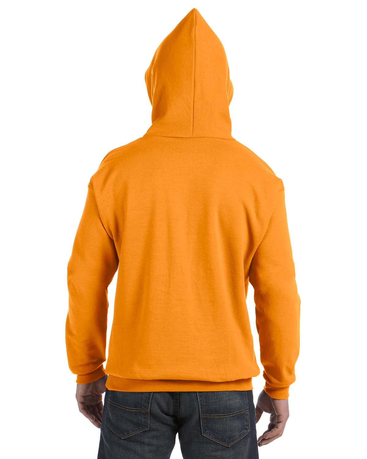 hanes orange hoodie