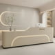 thumbnail image 2 of Office Luxury Reception Desk Cashier Table Register Shop Modern Conference Reception Desk Counter Theke Rezeption Bar Furniture My Lux Decor Round, 2 of 6