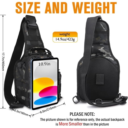 Dovesun Small Fishing Backpack Waterproof with Tackle Boxes and 25pcs Crappie Jig Heads for Fly Fishing