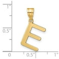 thumbnail image 4 of Diamond2Deal 14K Pendentif Initiale Lettre E en Or Jaune pour Femmes, 4 of 6