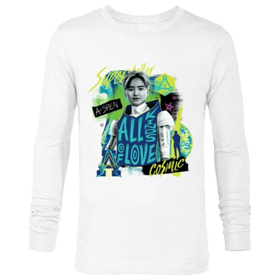 Disney Channel Zombies 3 A-Spen Alien All Kinds of Love - Long Sleeve T-Shirt for Men - Customized-White