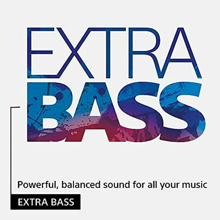 Sony - Wired Extra Bass In-ear Headphones - Black