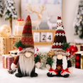 thumbnail image 2 of 2023 Gnomo navideño, decoraciones para ventanas, muñeco sin rostro de felpa, gnomos de Papá Noel, 2 of 4